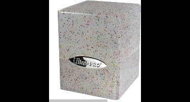 Ultra Pro Satin Cube Glitter Clear Deck Box