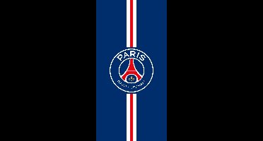 Paris Saint Germain Strandlaken Stripe - 75 x 150 cm - Blauw