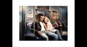 Pyramid Poster - Subway Ride J J Brando - 60 X 80 Cm - Multicolor