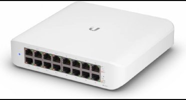 Ubiquiti - UniFi Switch Lite - Fully Managed Netwerkswitch - 16 poorten - 45W PoE