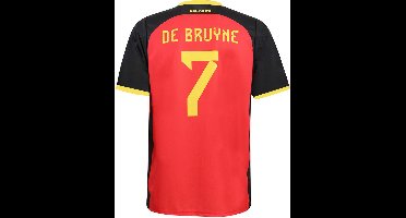 De Bruyne Belgie Voetbalshirt Thuis - WK 2026 - Voetbalshirts Kinderen - Jongens en Meisjes - Sportshirts - Volwassenen - Heren en Dames - Maat 140