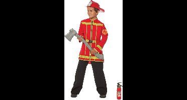 Brandweerjas rood jongen