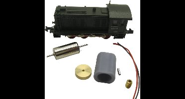 micromotor NM032C N motor ombouwset voor Minitrix V 36 (Motor met Dig Schnittstelle) ab 1997