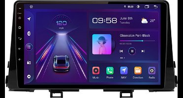 gechikt voor Kia Picanto 2017-2021 Android navigatie en multimediasysteem 1GB RAM 16GB ROM