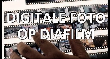 Digitaal naar diafilm - Uw foto's op dia - 36 opnamen, inclusief diafilm en diaraampjes - Snelle en goede service in topkwaliteit. Opname met moderne filmrecorders.