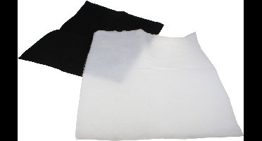 UNIVERSEEL - DAMPKAPFILTER 2 in 1: gecombineerd mousse (anti-geur) 470x970mm -