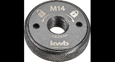 kwb 717700 Snelspanmoer 115 - 230 mm