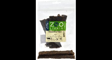 Zoolekker Vleesstrips- hondensnack - Rund - 100 gram