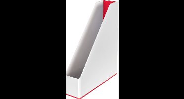 Leitz WOW Tijdschriftencassette - Rood/Wit