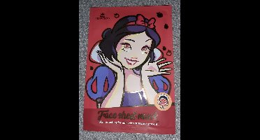 Disney princess Face sheet mask snowwhite - skin boosting formula strawberry - gezichtsmasker sneeuwwitje - aardbei - tissue masker