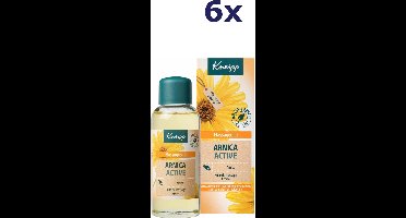 Kneipp Massageolie Arnica Active - 6 x 100 ml - Voordeelverpakking