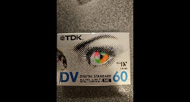 TDK MiniDV 60 min. cassette