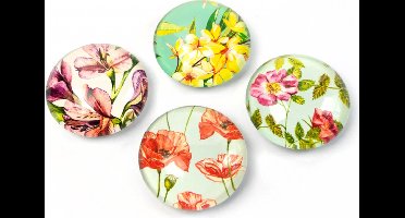 Trendform Magnet Eye - Bloem - set van 4 verschillende