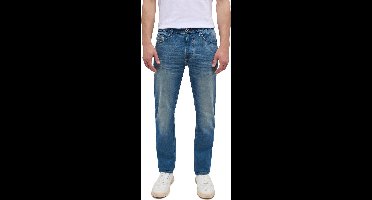 Mustang Heren Jeans Broeken OREGON SLIM K slim Fit Blauw 35W / 36L Volwassenen