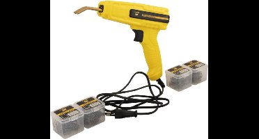 Topgear Kunststof laspistool - veelzijdig herstel - 400 nietjes - 230V - 43W - max 400°C