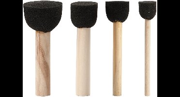 Foam Tamponeerstokjes, 4 st.