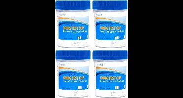 Testjezelf.nu Drugstest CUP + Anti Fraude 4 stuks