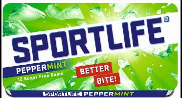 6x Sportlife Peppermint 12 stuks