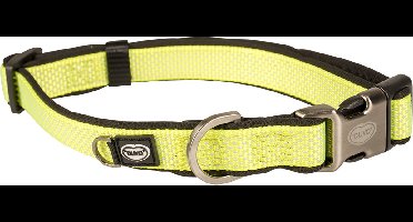 Duvo+ North Halsband Nylon Neon Geel M 30-45cm/15mm