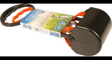 Duvoplus - Hondenpoepzakje - Hond - Mini Poepschep 28cm Zwart/oranje - 1st