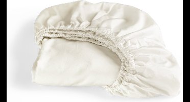 Cinderella - Sundays - Hoeslaken - 2 Persoons - 100% Katoen-Satijn - 160x210 cm - tot 25 cm - Ivoor