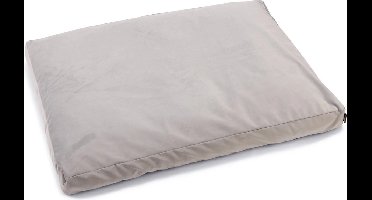 Beeztees Memory Foam Ligkussen Fy Lichtgrijs L