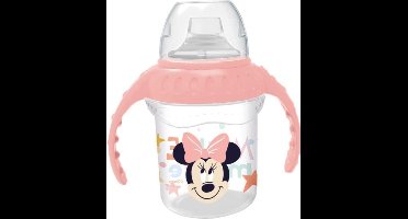 THERMOBABY MINNIE Maaltijdpakket 1e leeftijd - 1 knabbelschaar + 1 kom + 1 kopje met handvat + 2 lepels