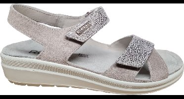 Rohde 5739 83 Dames Sandalen - Beige Zilver - 38