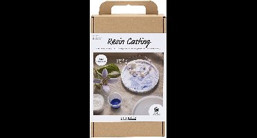 CC Hobbyset Hars Gieten Dienblad met Marmereffect