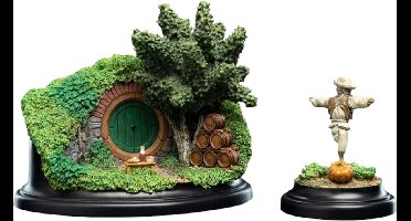 The Hobbit: An Unexpected Journey Diorama Hobbit Hole - 15 Gardens Smial 14,5 x 8 cm