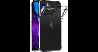 Hoesje voor iPhone 13 Mini backcover Shockproof siliconen Transparant