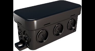 LCB - Kabeldoos FE-25 - 89 x 43 x 37 mm - zwart