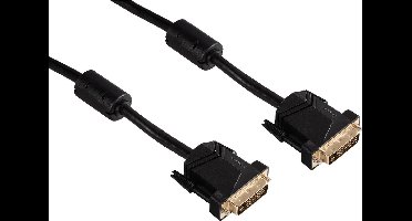 DVI-kabel DVI-D 3m zwart
