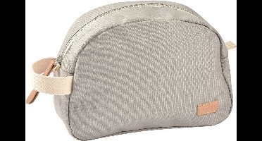 Béaba Toilettas – Compacte Baby Toilettas – Waterafstotende & Ophangbare Verzorgingstas – 2 Binnenvakken – 25 cm – Grijs