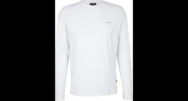 Joop! Heren Longsleeve ALPHIS regular fit Wit XL Ronde Hals Volwassenen