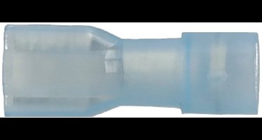 Intercable Q-serie DIN volledig geïsoleerde vlaksteekhuls 1,5-2,5 mm² 4,8x0,5 messing - blauw per 100 stuks (ICIQ245FHVI)