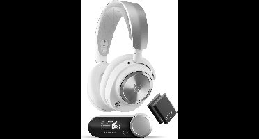 SteelSeries Arctis Nova Pro P - Draadloze Gaming Headset - Wit