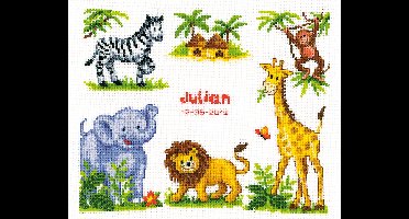 borduurpakket 70.357 jungle, geboorte