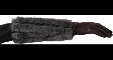 Halflange Leren Bonthandschoenen