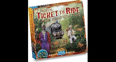 Days of Wonder - Ticket to Ride Afrika - Uitbreiding - Bordspel