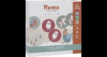 Little Dutch - Memo spel FSC - Little Farm