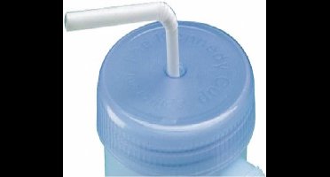 Vitility Kennedy blauwe deksel voor drinkbeker - 6 stuks