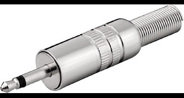 Goobay 3,5mm Jack (m) connector - metaal - 2-polig / mono