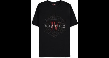 Diablo - Logo Heren T-shirt - M - Zwart