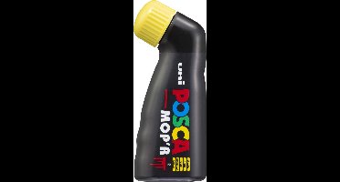 Posca Mop'R Verfmarker XXL 3-19mm Geel - Super Dikke Verfstift - Acryl Marker - Posca Stiften - Posca Marker - Posca Mop