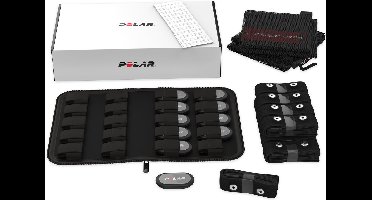 Polar H9 - Hartslagsensoren 10-Kit met zwarte borstband XS-S