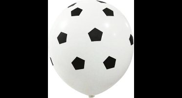 VOETBAL BALLONNEN 96 STUKS