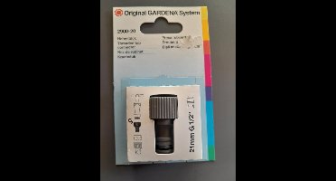 Kraanstuk, GARDENA, 21 mm (G 1/2") antraciet.