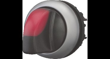Eaton 216845 M22-WRLK3-R Keuzetoets Kunststof frontring Knevel Zwart 1 stuk(s)