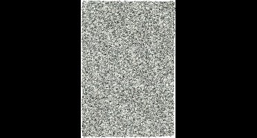 Rugsman Mellow Vloerkleed - 80 x 150 cm - Grijs - Rechthoekig, Loper, Rond - Syntethisch - Woonkamer - Effen - Shaggy - Hoogpolig, Modern